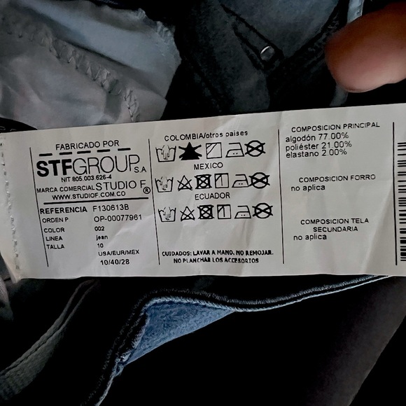 Studio F new arrivals Jeans Sizes in 8/10 - Picture 6 of 6